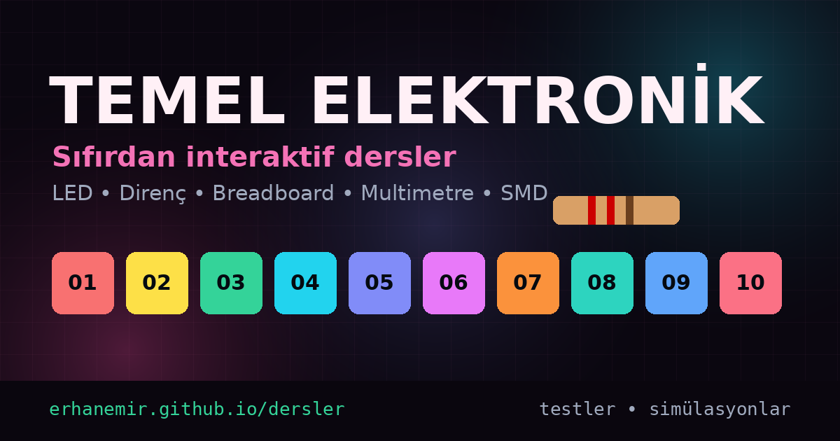 Temel Elektronik Dersleri